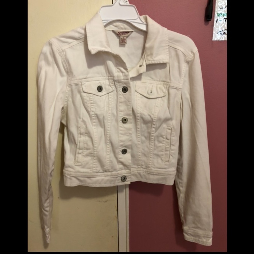 White Denim Jacket